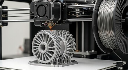 Precision Manufacturing: 3D Printing an Intricate Industrial Component