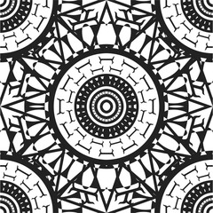 abstract seamless pattern with circles