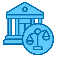 Court Building Icon