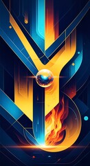 Steel and Style Designs Random Metal Wall Art Posters