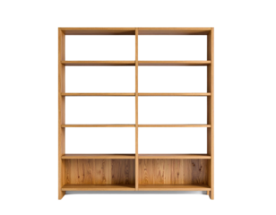 wooden window isolated on white