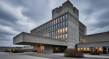 a large warehouse