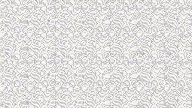 Abstract pattern with swirling wave like design