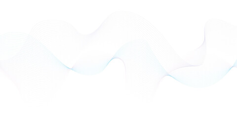 Abstract black lines wave curve motion on white background. Vector Illustration.
