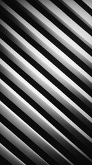 Obraz premium Diagonal, metallic, striped pattern