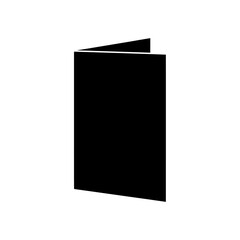 Fototapeta premium bifold brochure mockup perfect for showcasing your businesss services products or events a clean minimalist design ready for customization