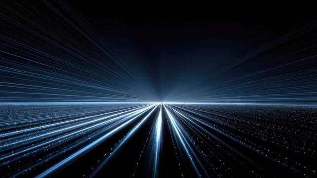 Cosmic highway, radiant beams