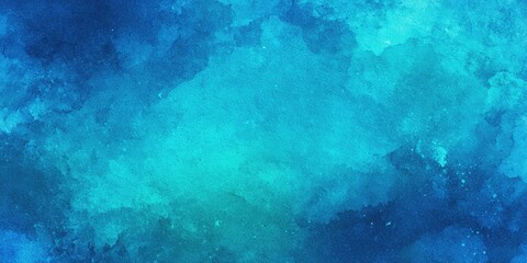 Abstract painted texture of varying shades of blue