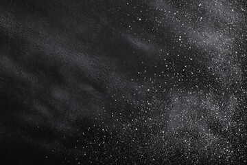 Obraz premium Dark background with light speckles and streaks