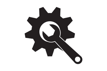 Gear setting icon set