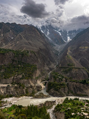 Hunza Valley Pakistan – River, Village and Majestic Mountains