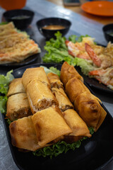 タイのバンコクのおいしい食事 