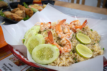 タイのバンコクのおいしい食事 