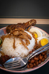 タイのバンコクのおいしい食事 