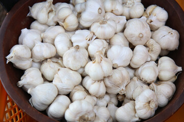 たくさんのニンニク