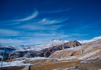 Spiti Valley mountain and scenic view