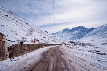 Spiti Valley mountain and scenic view