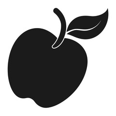 vector illustration of an apple