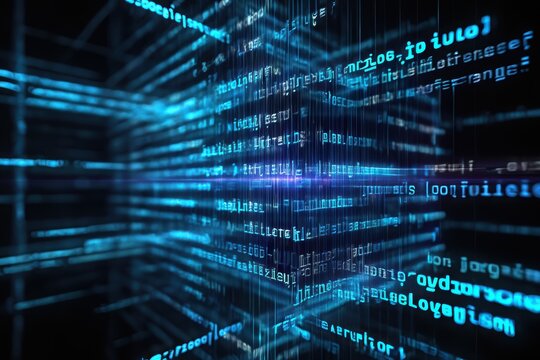 binary code background
