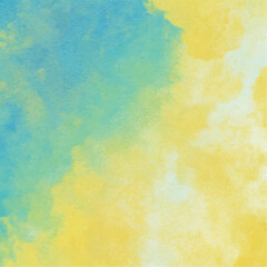 Watercolor yellow and blue element for sale banners, posters, labels, wallpaper, scrapbooking, birthday party decorations, invitations card, printing labels, greeting cards, background, et