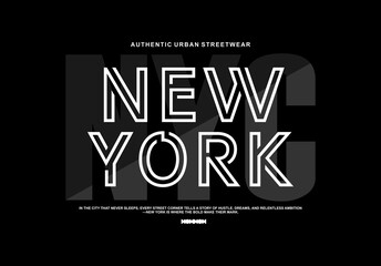  Urban streetwear design inspired by the energy of New York City. Featuring bold typography, gritty textures, and vibrant city vibes, this artwork captures the fearless spirit of owning the streets