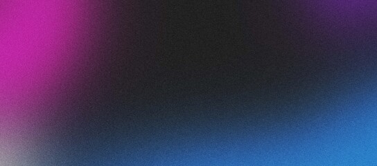 A captivating abstract background showcasing a gradient of vibrant colors, blending seamlessly from pink to black to blue, creating a textured and visually dynamic pattern with a modern aesthetic