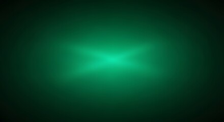 Emerald luminous gradient design with radiating burst, elegant and mesmerizing