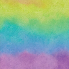 Beautiful rainbow colored watercolor element for sale banners, posters, labels, wallpaper, scrapbooking, birthday party decorations, invitations card, printing labels, greeting cards, background