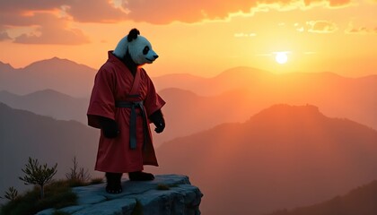 At the Summit: The Panda’s Journey to Mastery