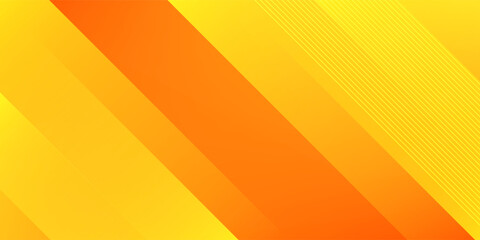 Abstract orange background with circles. Vector illustration