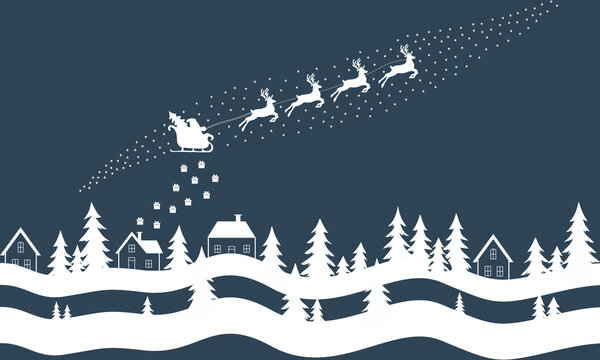 Christmas festival pattern Snow at Senta Cross gives a white tone gift, Christmas, Vector, Santa Claus, XMAS Illustration, Holiday Sale, Greeting Card, New Year Background.