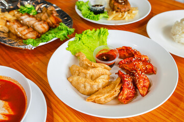 Korean Meal Set – Assorted Dishes

