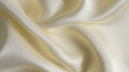 Obraz premium A close-up of folded satin fabric showcasing smooth texture and elegant light reflections,