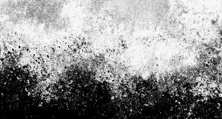Obraz premium Abstract grayscale texture with splatter and gradient
