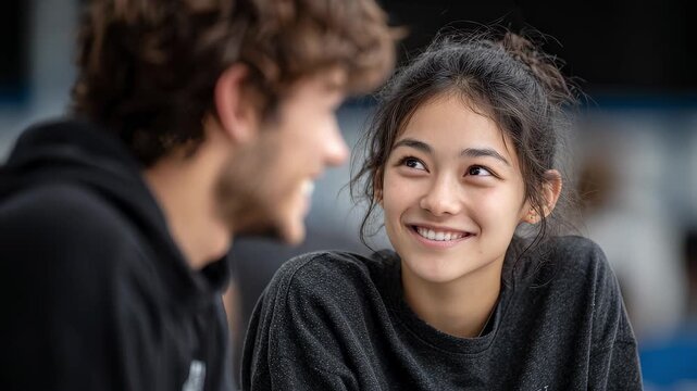 Youthful Smile, Beautiful Moment Captured