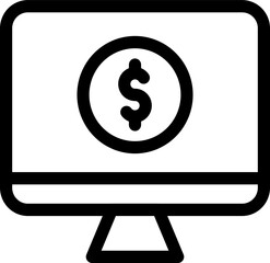 Minimal Line Teamwork and Business Finance Icon Set – Vector Outline Design