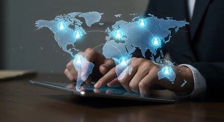 Digital Global Connectivity Through Smart Technology 2