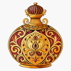 golden christmas ornament