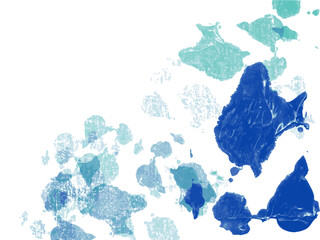 ブルー　寒色　ペイント　背景