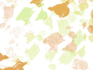 グリーン　暖色　ペイント　素材背景