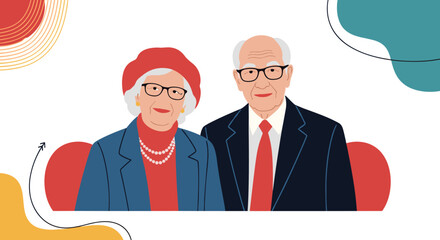 happy elderly couple enjoying retirement life together with joy and contentment a symbol of enduring love and companionship