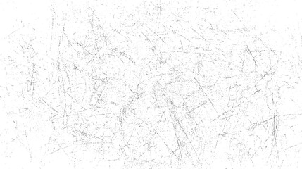 Rough scratched grunge texture with scattered thin lines and random distressed marks. Abstract worn background for vintage, aged, and weathered surface effects.