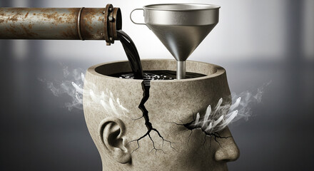 洗脳・催眠・刷り込み・マインドコントロールのイメージ