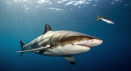 Obraz premium 弱肉強食・絶体絶命・食物連鎖のイメージ