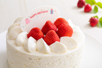 バースデーケーキ・プレート