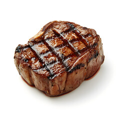 meat food on white background