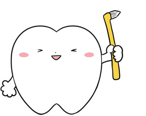 歯　キャラクター　タフトブラシ