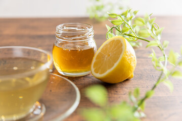 はちみつとハーブティー