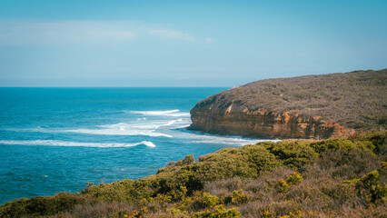 Coastline at the sea