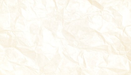 Crinkled off-white paper texture